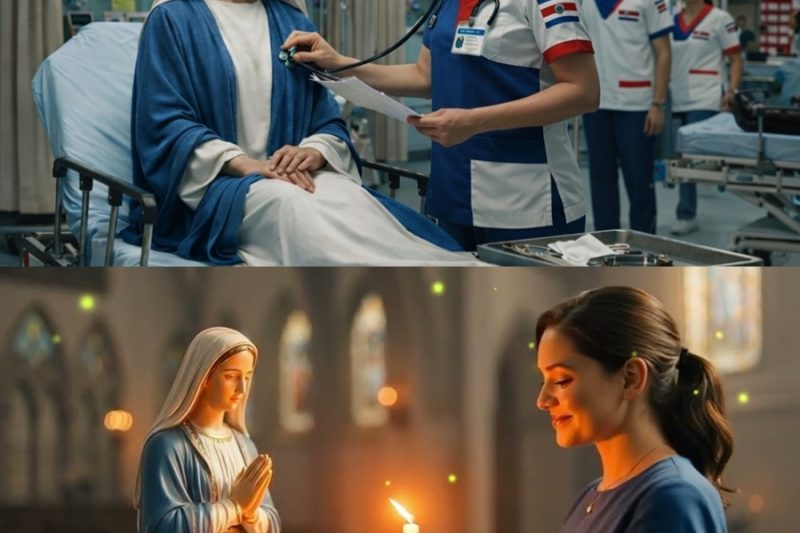  Una enfermera atendió a la Virgen María en la sala de emergencias y escuchó estas palabras increíble