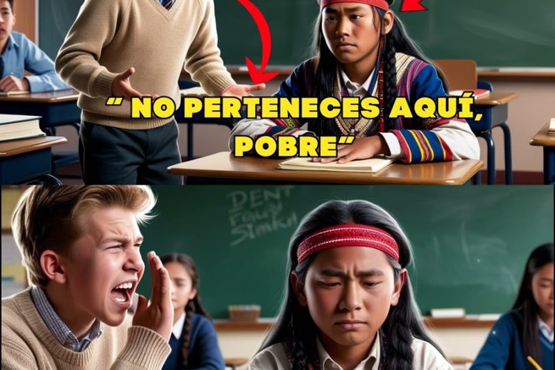 Estudiante RICO HUMILLA a compañero indígena… y él termina GANANDO la olimpiada nacional