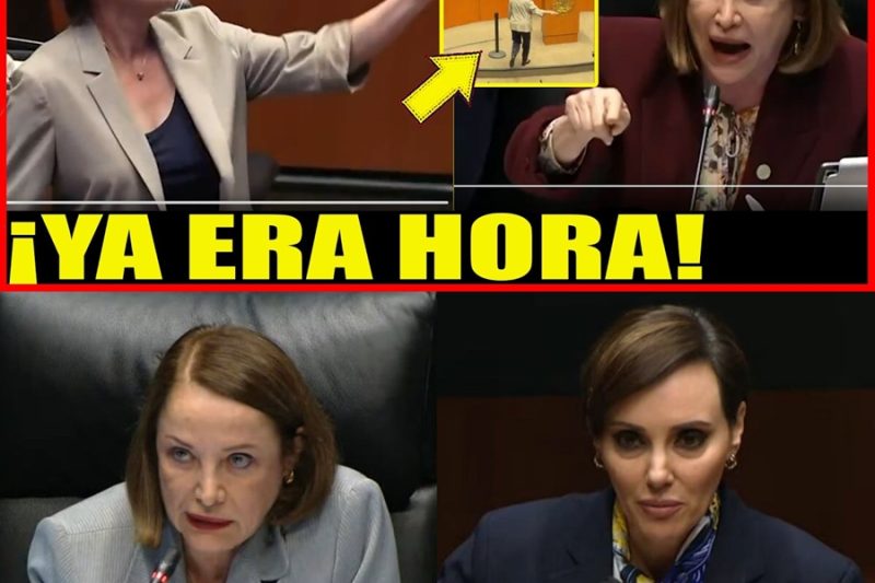 ¡Hartazgo en el Senado!: Suspenden sesión por escandaloso brote de gritos de Lilly Téllez tras ser confrontada por la diputada Laura Itzel Castillo