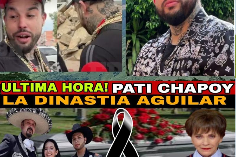 Luto y furia en la farándula: Neida Sandoval despide a su hermano mientras Emiliano Aguilar desata escándalo contra la prensa y Pati Chapoy