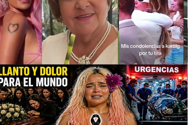 Tragedia y tensión en el espectáculo: Karol G destrozada por una dolorosa pérdida familiar mientras Kim Chantal enciende las alarmas tras desplomarse en un entrenamiento