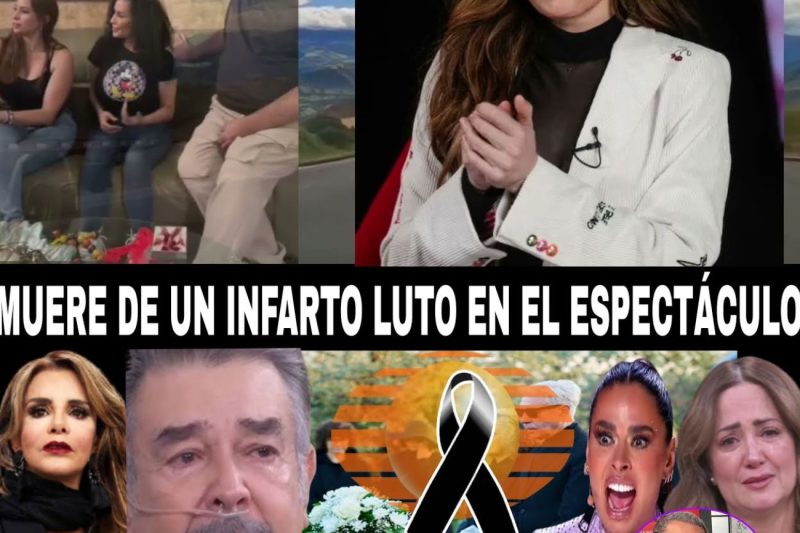 UN INFART0 FULMINANTE LO M4T0 LUTO EN LA TELEVISION MEXICANA/ ¡URGENTE! JORGE ORTIZ /LUCIA MENDEZ