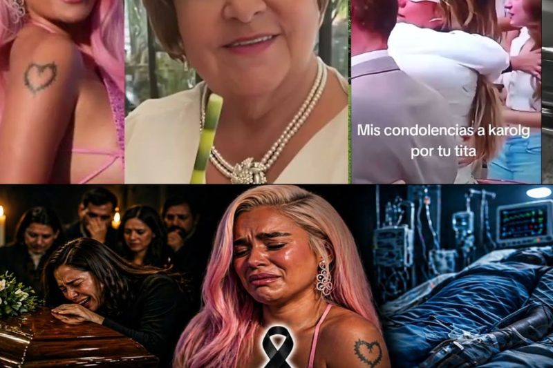 Luto en la música y alarmas en el entretenimiento: El desgarrador momento de Karol G por una pérdida familiar y el impactante colapso de Kim Chantal