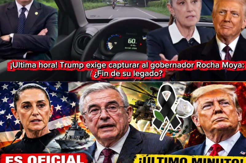 Sismo político: Estados Unidos solicita la extradición del gobernador de Sinaloa por presuntos vínculos con el narcotráfico