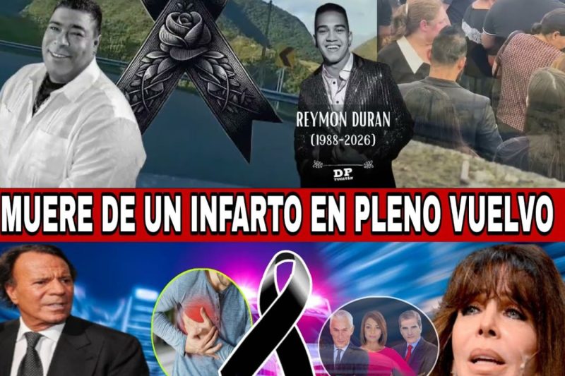 Noche gris en el espectáculo: doble luto por muertes en la música, hospitalización de Verónica Castro y la fuerte controversia de Julio Iglesias