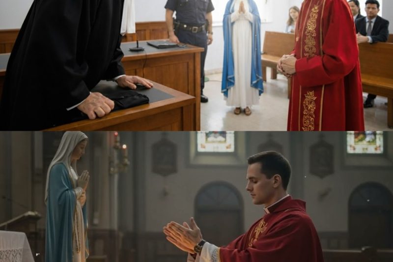  JUEZ CONDENÓ A UN SACERDOTE INOCENTE A CADENA PERPETUA… pero la Virgen María le da una LECCIÓN…