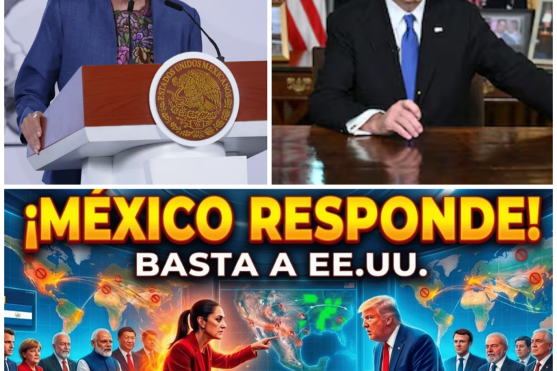 Jaque Mate en la Casa Blanca: México Exige Respeto, Rechaza Ser el “Patio Trasero” y Lidera un Nuevo Bloque Continental