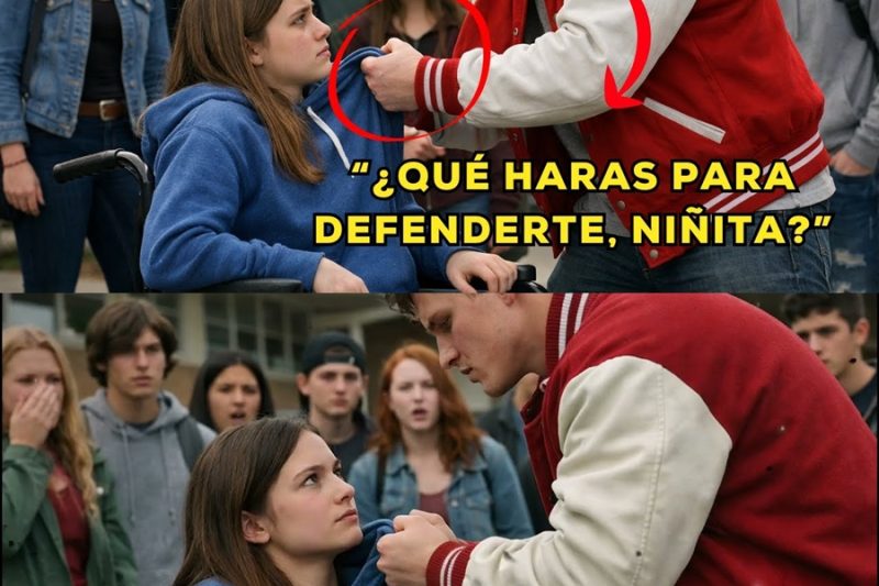 Niña con DISCAPACIDAD es HUMILLADA por matones escolares… HASTA que LLEGA su hermano y CAMBIA TODO