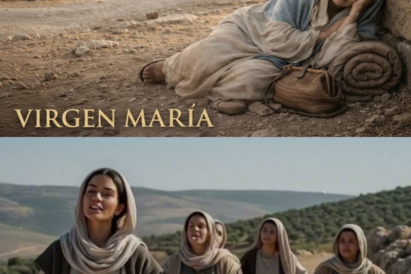  Cómo dormía la Virgen María durante sus viajes por Galilea