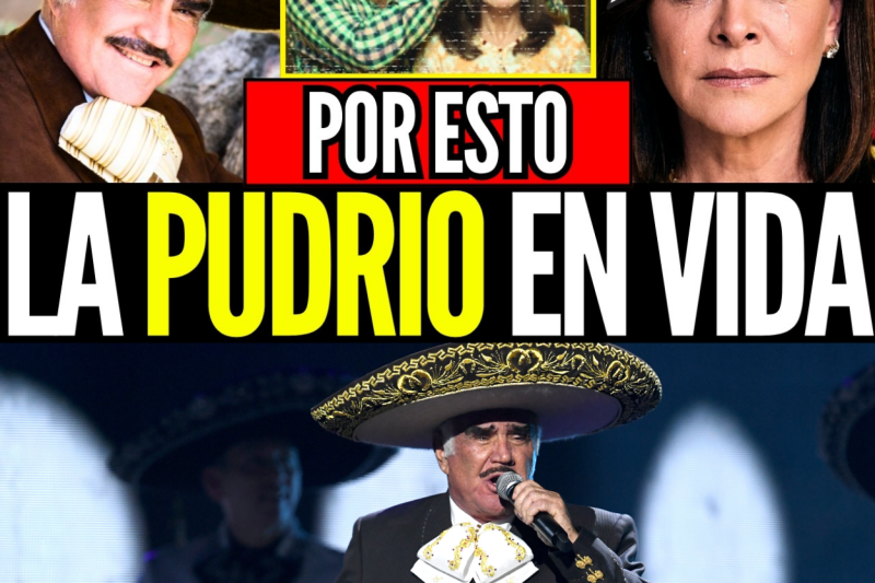 El asqueroso secreto que la nuera de Vicente Fernández descubrió en su propia casa