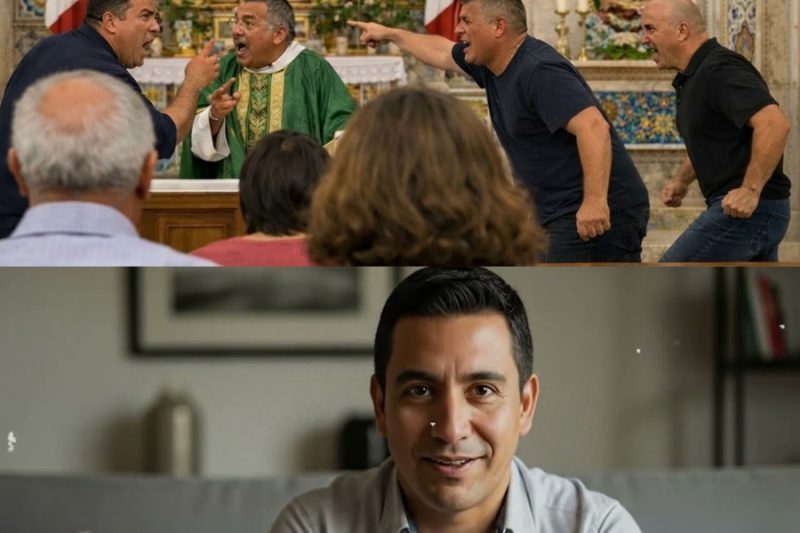  Un grupo irrumpió en una iglesia durante la consagración a la Virgen María… y lo IMPOSIBLE ocurrió.