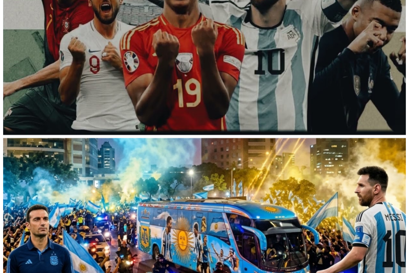 ARGENTINA se RINDE ante MÉXICO! Lo que dijo MESSI dejó a SHEINBAUM SIN PALBRAS!