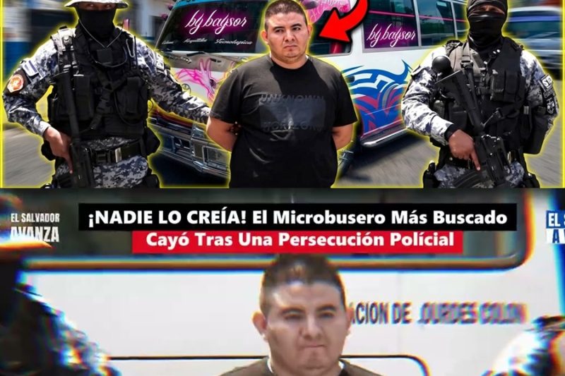 La doble vida de alias “Shifu”: El peligroso prófugo de los 100 más buscados que se ocultaba como chofer de microbús