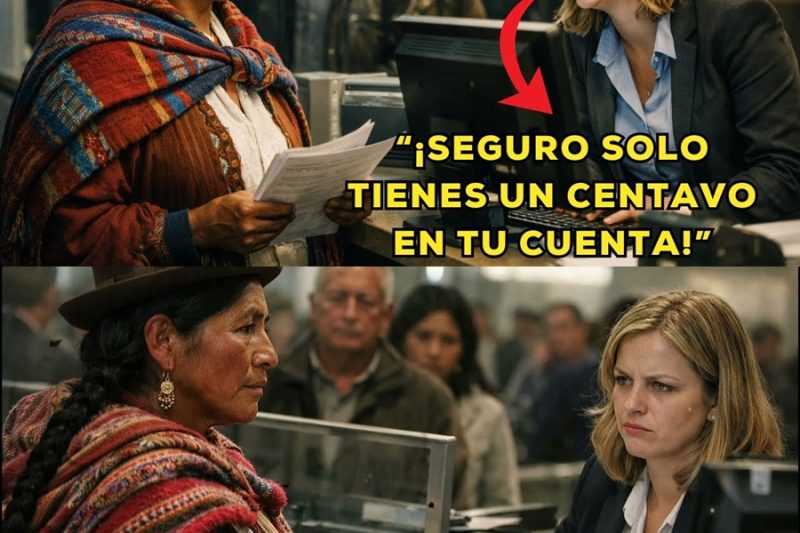 Mujer indígena es humillada en un banco… hasta que ven cuánto tenía en su cuenta