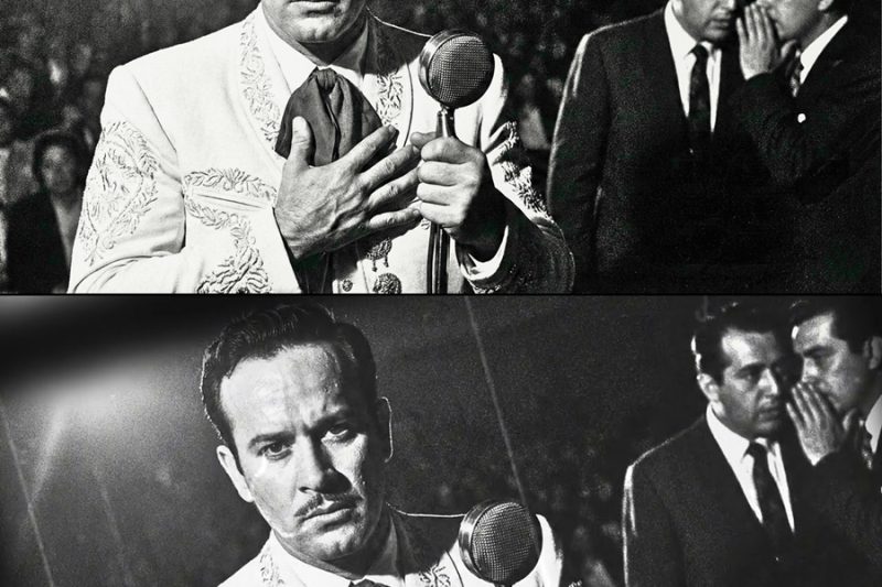 El gobierno le pidió que callara en pleno 15 de septiembre… Pedro Infante decidió cantar