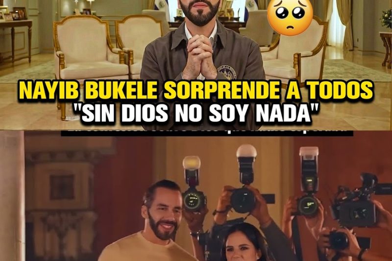 La faceta más humana de Nayib Bukele: Su profunda reflexión sobre la fe, la fragilidad del poder y el mensaje que estremece a la juventud