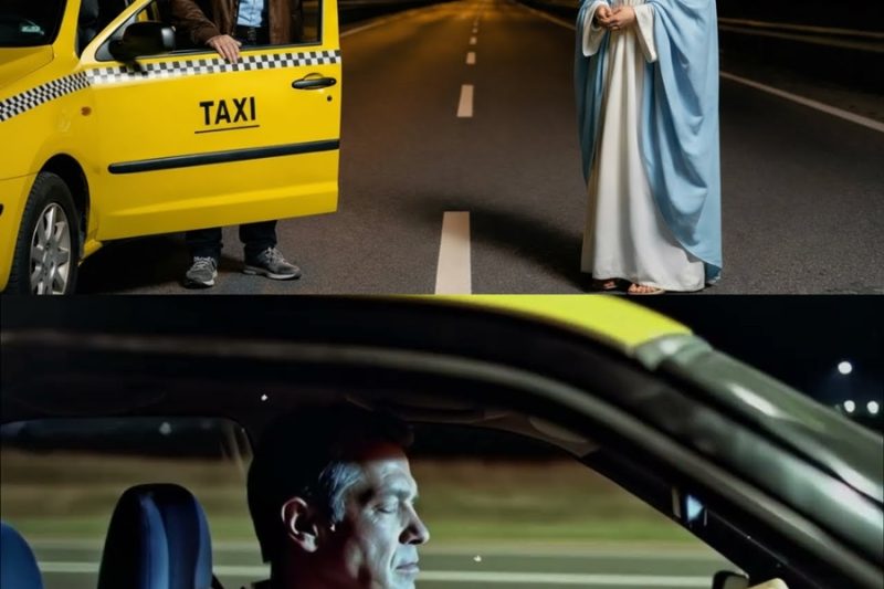  Un taxista le dio aventón a la Virgen María en la carretera y escuchó estas palabras increíbles