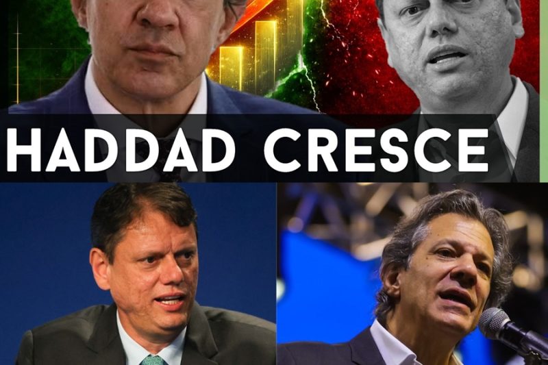 Virada em São Paulo: Haddad cresce nas pesquisas, ameaça Tarcísio de Freitas e vira a arma secreta de Lula para 2026