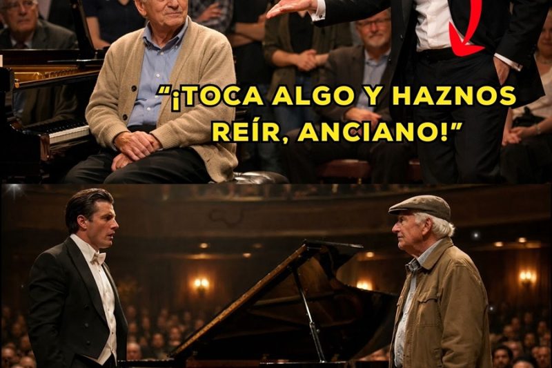 Pianista HUMILLA a un Anciano que queria TOCAR… HASTA que Descubrió Quién Era