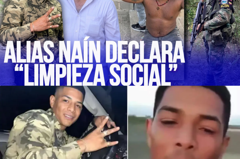 “Grabó la Ejecución en Vivo”: La Aterradora Verdad Detrás del Video Viral de Alias Naín y el Reinado del Terror en Colombia