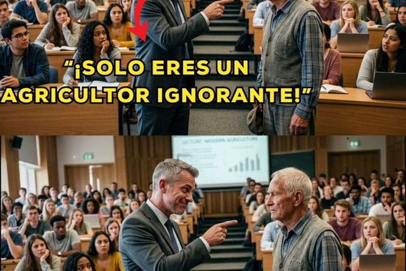 Profesor HUMILLÓ a un Agricultor… y Terminó Quedando en RIDÍCULO