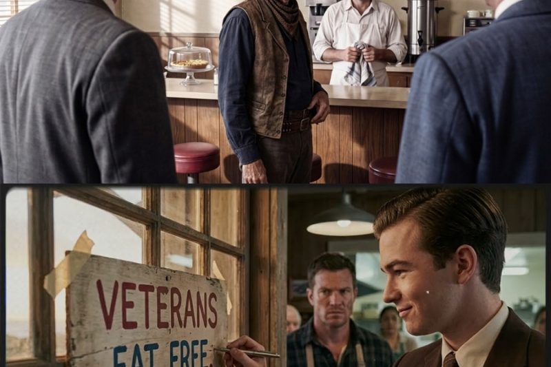 Banco CIERRA Café que Alimentaba Gratis a Veteranos… Hasta Que Llegó Clint Eastwood