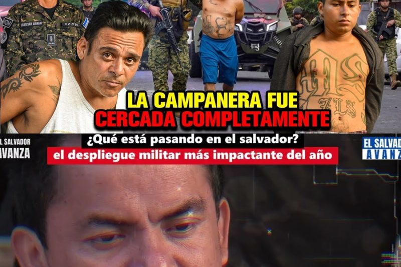Sitiada la colonia La Campanera: Megaconflicto al descubierto y el arsenal oculto con el que la MS13 pretendía reinstaurar el terror en El Salvador