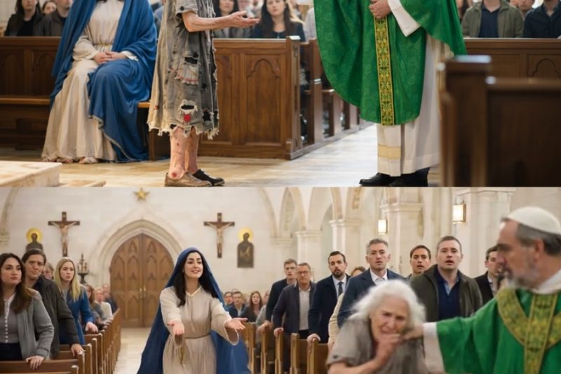 Lección celestial: El día en que una intervención divina transformó la soberbia de un sacerdote en la iglesia de San Gabriel