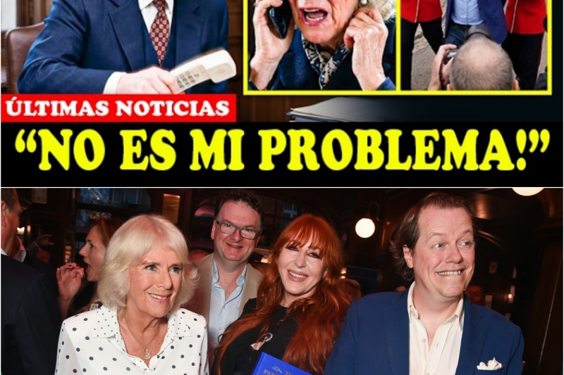 ¡Eduardo le cuelga a Camila mientras expulsan a Tom Parker Bowles de una finca real!
