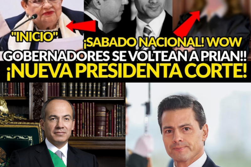 ¡Tiemblan Expresidentes! FGR Acorrala a Peña Nieto y Calderón Mientras el PRIAN se Desmorona