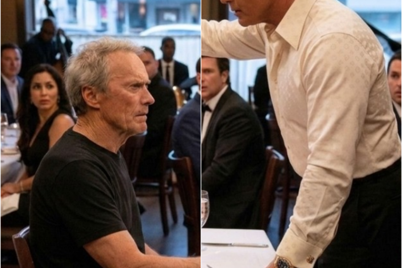 Mesero Se NEGÓ a Atender a Clint Eastwood… 10 Min Después Lo Lamentó