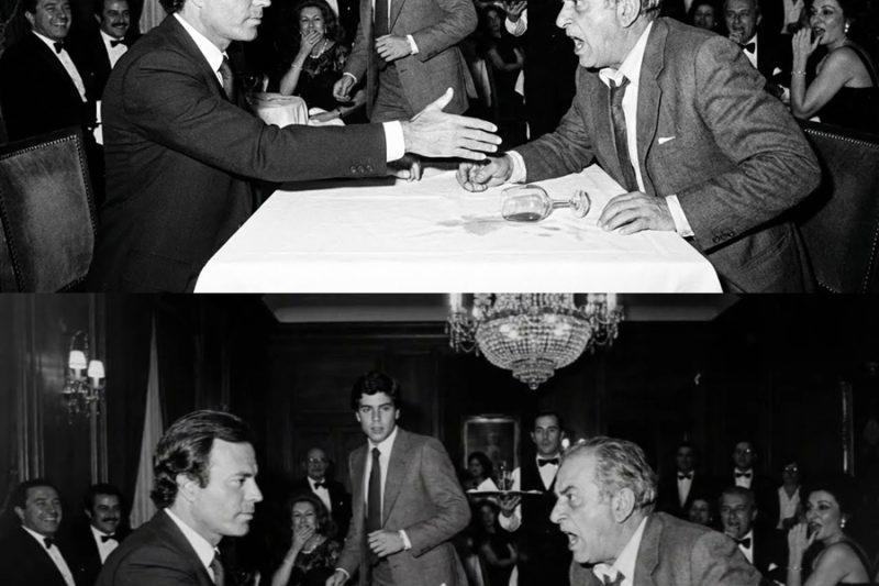 Julio Iglesias Fue Insultado en Un Restaurante — No Gritó — Solo Extendió la Mano
