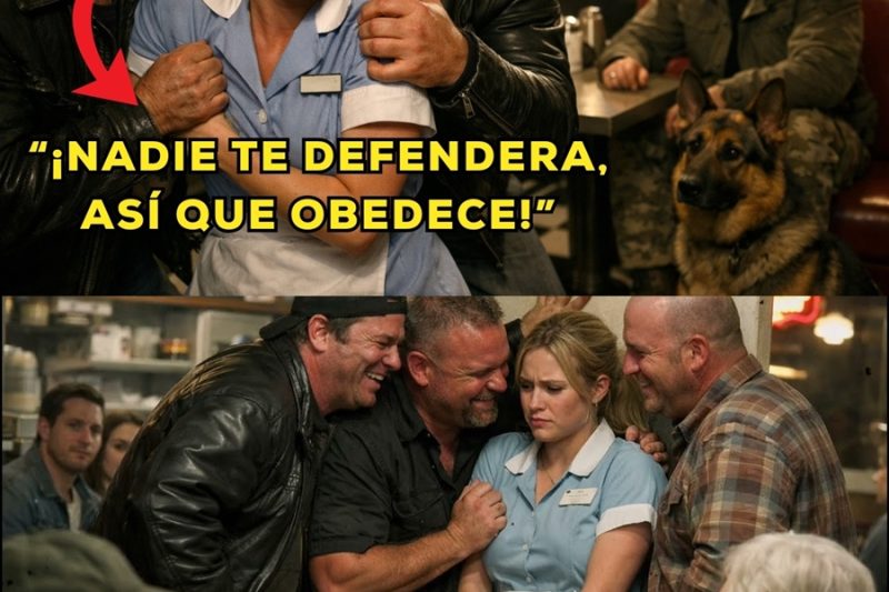 Gánsters MOLESTAN a una Camarera… SIN saber quién los estaba observando