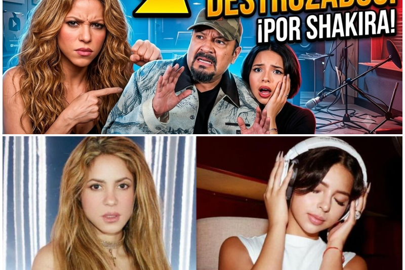 Shakira estalla de furia y da una lección de humildad a Pepe y Ángela Aguilar tras su desplante a periodistas colombianos