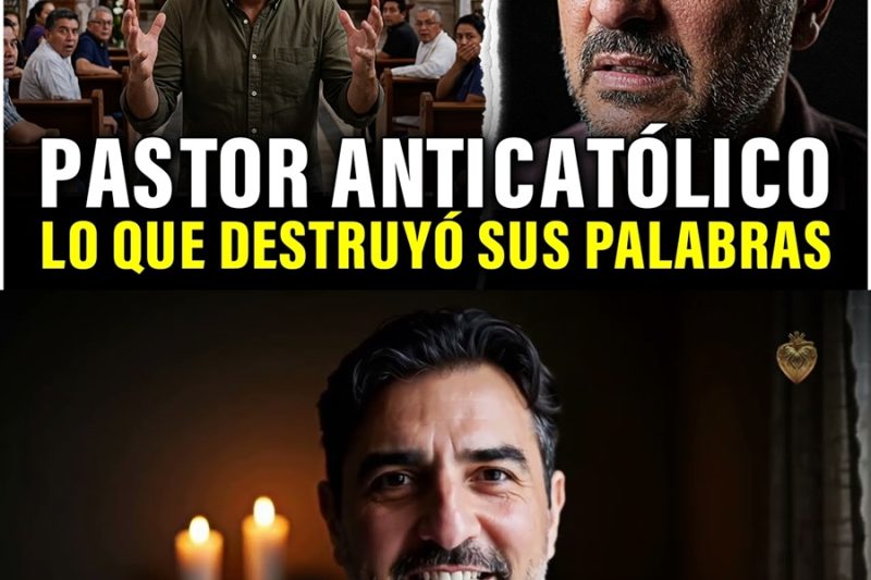 Era pastor anticatólico con 450 miembros: una palabra griega destruyó 18 años de argumentos