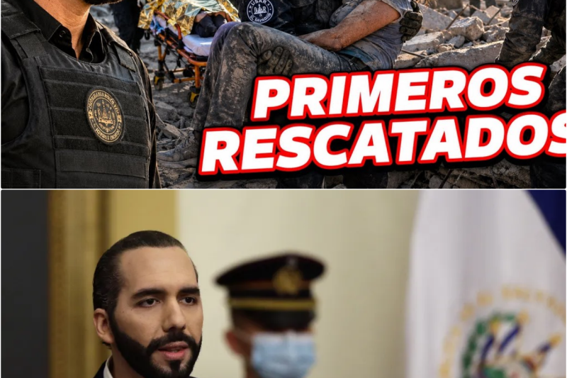 Héroes entre los escombros: El contingente salvadoreño enviado por Nayib Bukele protagoniza rescates milagrosos y desata una ola de elogios internacionales en una Venezuela devastada por el terremoto