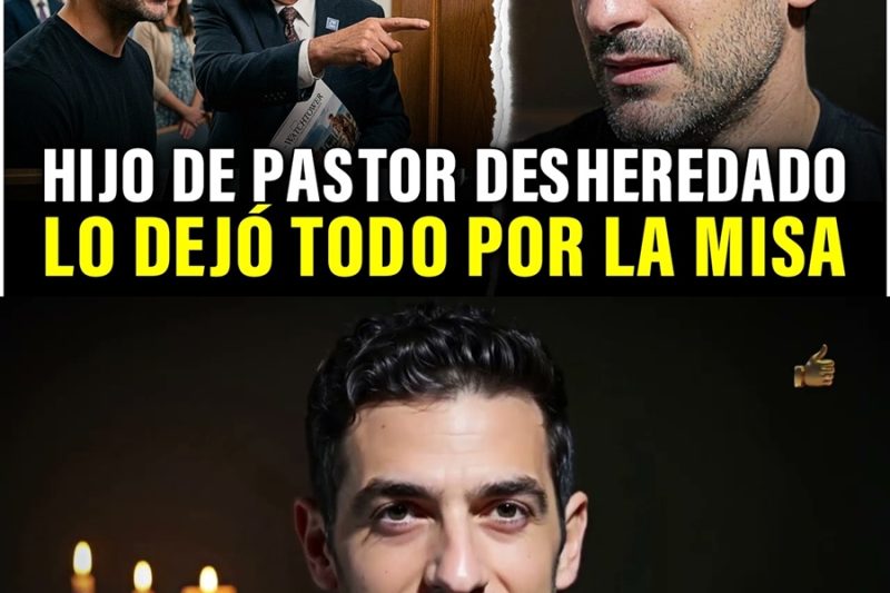 TESTIMONIO CATÓLICO: Hijo del pastor con una fortuna esperándole: la Eucaristía lo cambió todo
