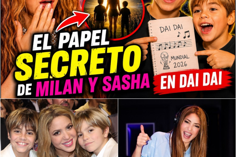 El Secreto Mejor Guardado de “Dai Dai”: Cómo Milan y Sasha Transformaron el Himno del Mundial 2026 y Sanaron a Shakira