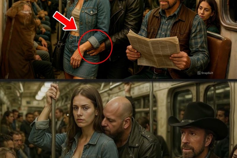 Los Bikers Cruzaron La Línea En Un Autobús — No Sabían Que Chuck Norris Estaba Allí
