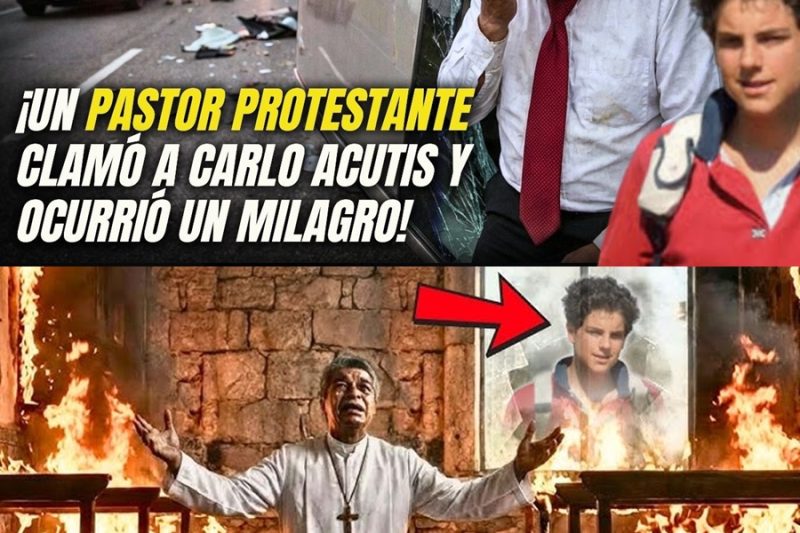 De la furia en el púlpito al milagro en la ribonera: El día que un pastor evangélico clamó a Carlo Acutis tras un accidente brutal