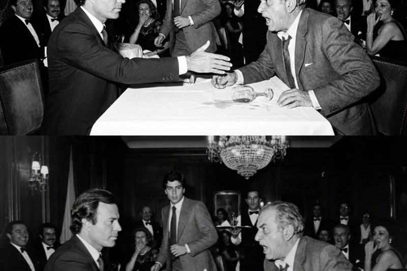 Julio Iglesias Fue Insultado en Un Restaurante — No Gritó — Solo Extendió la Mano