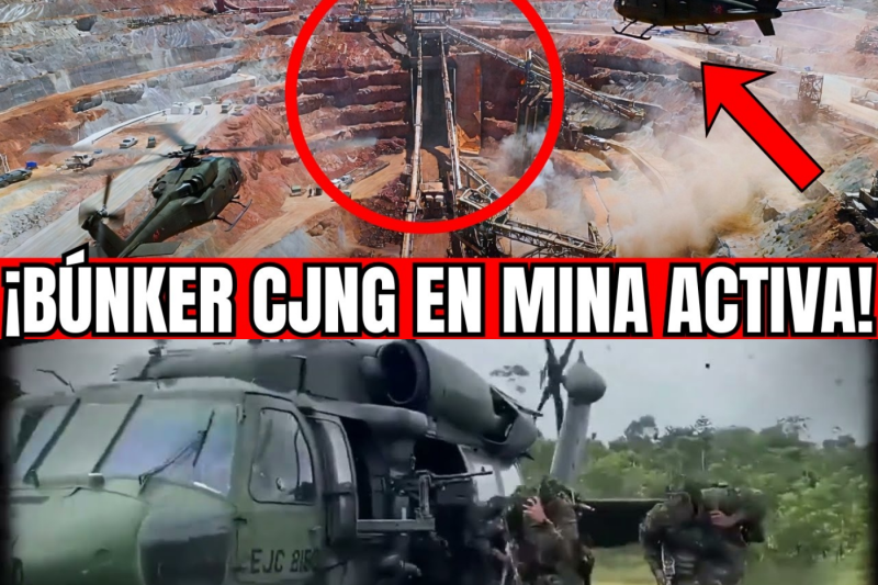SONORA COLAPSA: EJÉRCITO DESCUBRE BÚNKER DEL CJNG EN MINA DE COBRE ACTIVA: MINEROS ERAN HALCONES