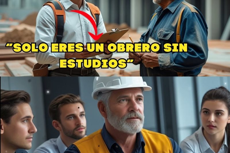 Ingeniero HUMILLA a un OBRERO sin secundaria… y él lo deja callado con una idea MILLONARIA