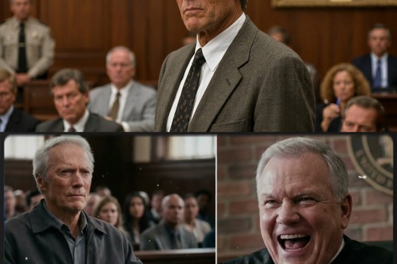 Juez se BURLA de Clint Eastwood en pleno juicio… y se arrepiente segundos después