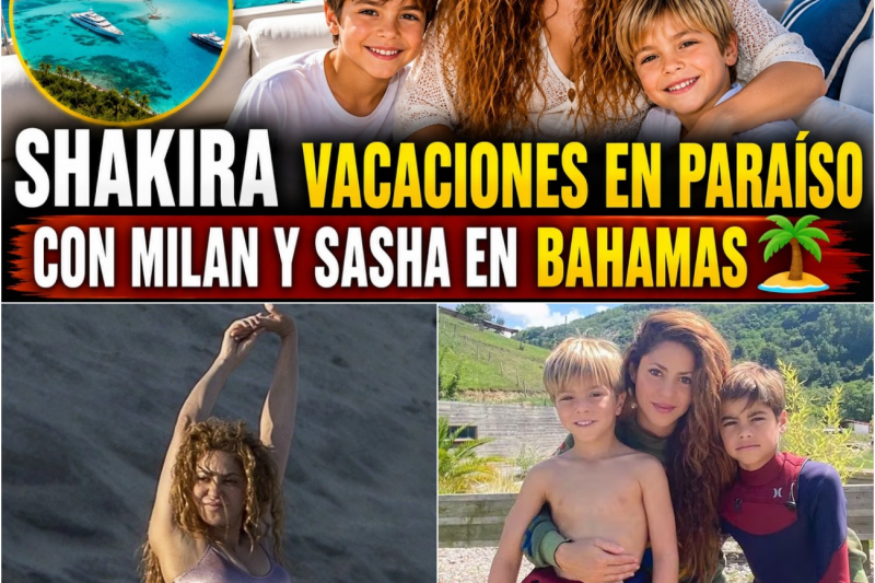La redención de la loba: Shakira celebra su histórica victoria contra Hacienda en un exclusivo refugio paradisíaco junto a Milan y Sasha