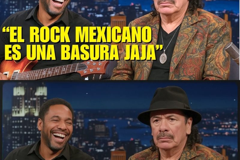 Carlos SANTANA DESTROZÓ a Músico Americano Que Se Burló de México en TV en Vivo