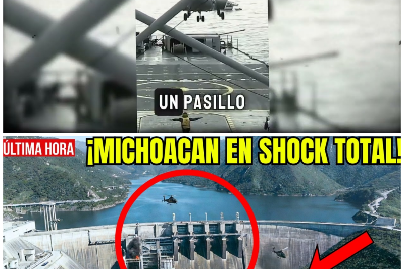 🇲🇽 MICHOACÁN EN SHOCK TOTAL MURCIÉLAGOS HALLAN BASE CJNG EN PRESA HIDROELÉCTRICA COMPUERTAS INTERNAS