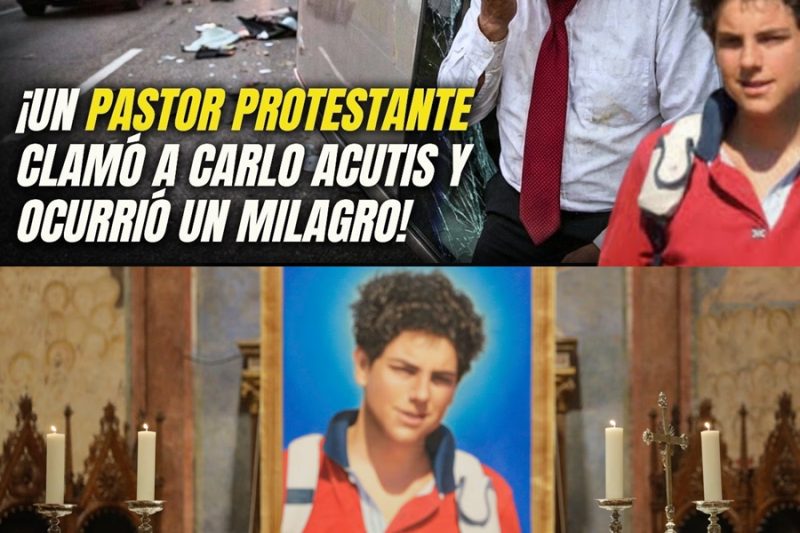  En México, un pastor sufrió un accidente brutal; atrapado, clamó a Carlo Acutis y ocurrió un milagro