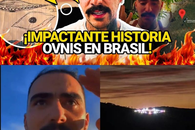 OVNI en BRASIL se VIRALIZA! El CASO de MAYK LEÃO! INFLUENCER hace EXTRAÑA GRABACIÓN y lo BUSCAN!