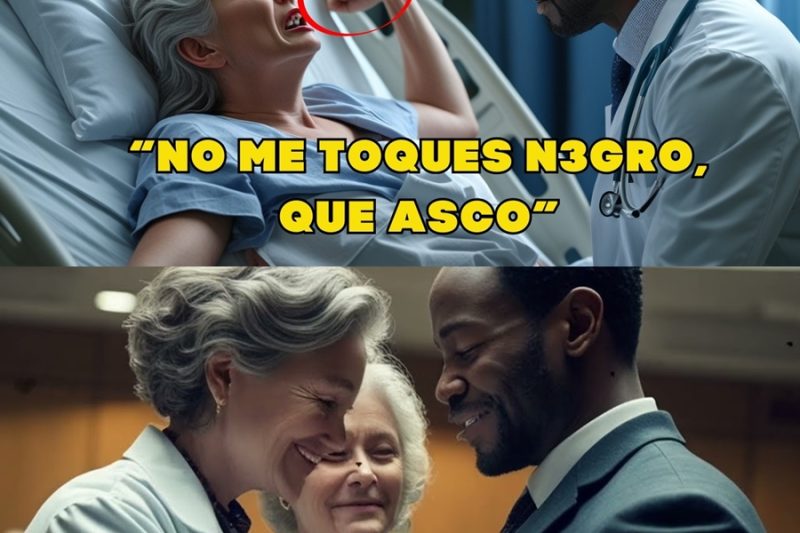 Mujer RACISTA RECHAZA a un doctor NEGRO… sin saber que él le SALVARÍA la VIDA”